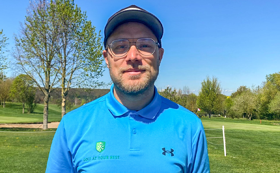 Golf Pro des Golfclub Erfurt Daniel Hellmann