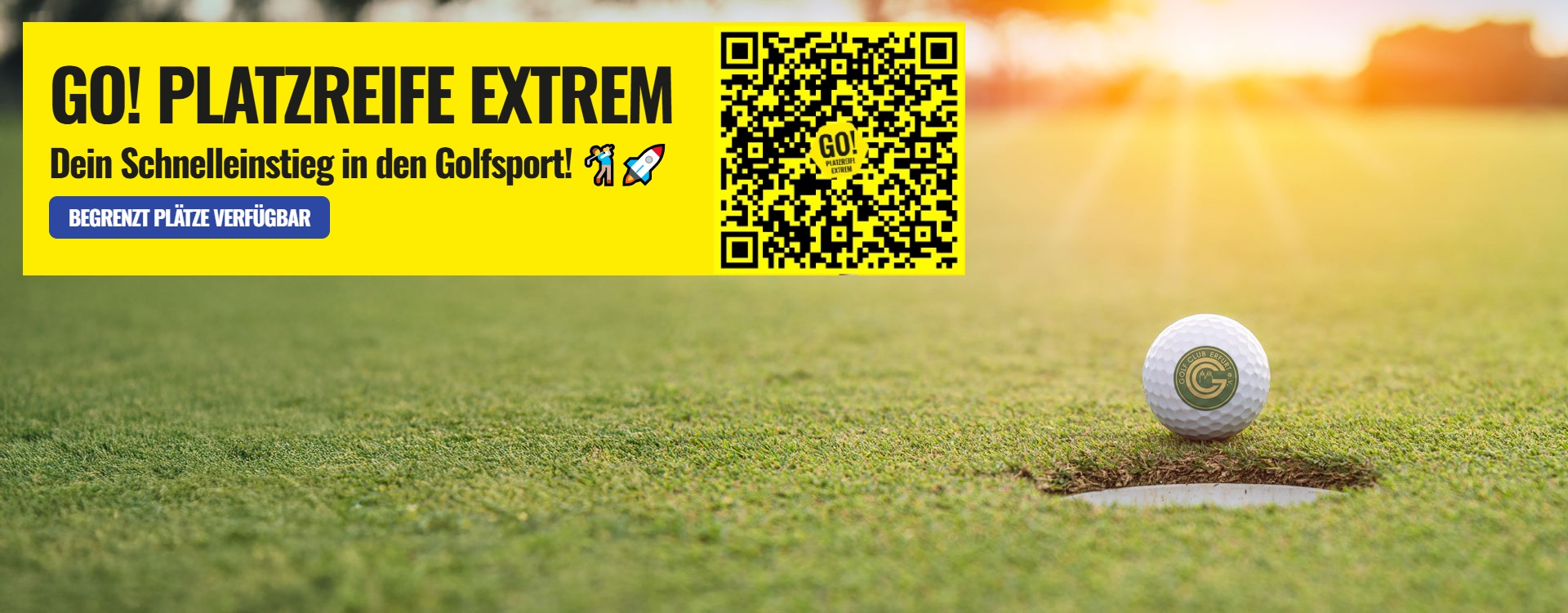 An einem Tag zur Platzreife - DAS Event im Golfclub Erfurt am 22. Juni
